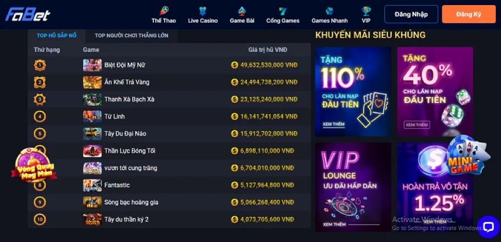 Game Bắn Cá Thần Tài 2233win casino